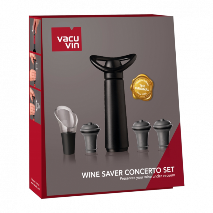 Vacu Vin Concerto Wine Saver Review - Bacchanalian